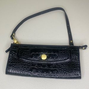 Brahmin Rory Black Clutch with adjustable strap